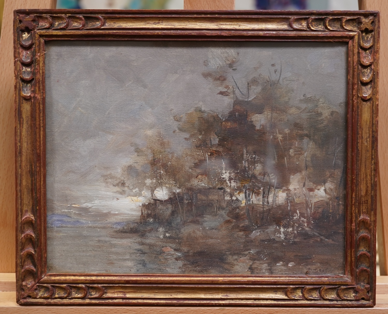 Berthe Des Clayes, (1877-1968), A group of four landscape studies